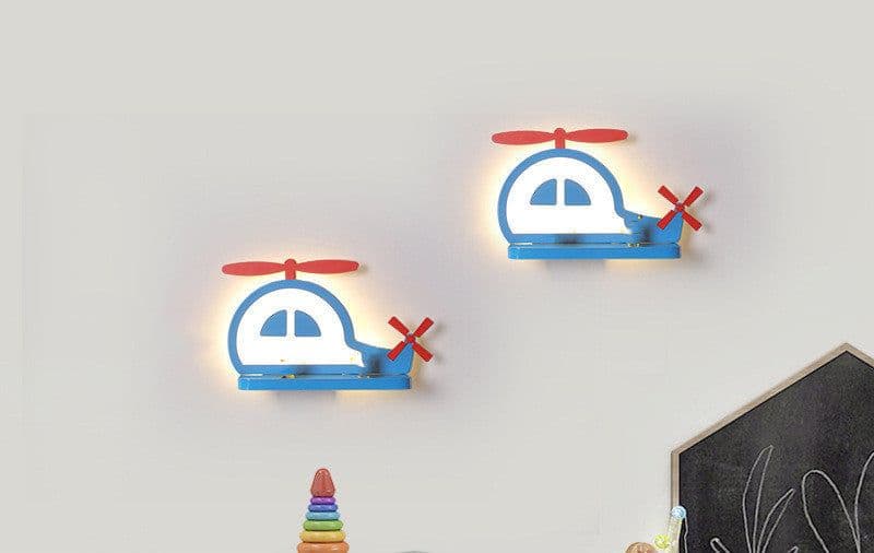 image-Nordic Minimalist Bedroom Children's Room Bedside Aisle Wall LED Lamps