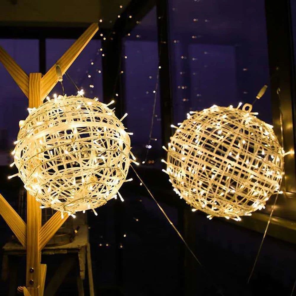 image-Led Sepak Takraw Lamp Hanging Tree Lamp Ball Lamp Landscape Lighting Project Street Tree Decorative Lantern String