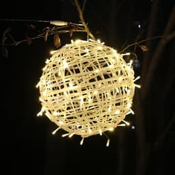image-Led Sepak Takraw Lamp Hanging Tree Lamp Ball Lamp Landscape Lighting Project Street Tree Decorative Lantern String