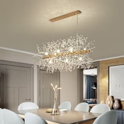 image-Dandelion Crystal Chandelier Restaurant Bedroom Clothing Shop Lighting