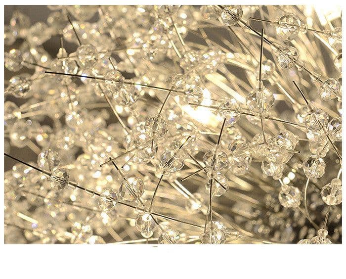 image-Dandelion Crystal Chandelier Restaurant Bedroom Clothing Shop Lighting