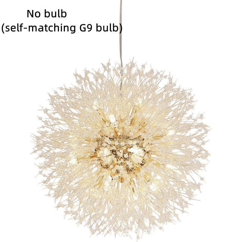 image-Dandelion Crystal Chandelier Restaurant Bedroom Clothing Shop Lighting