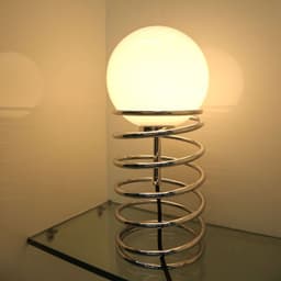 image-Metal Spring Decorative Bedside Table Lamp