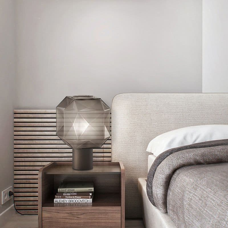 image-Home Table Lamp Beside Art Sofa Bedside Table Lamp In Bedroom