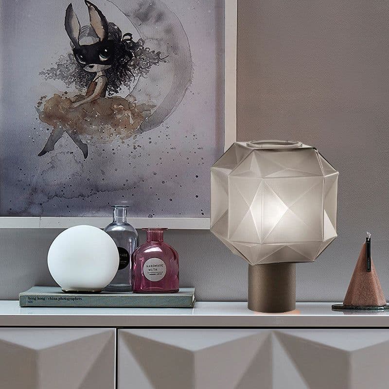 image-Home Table Lamp Beside Art Sofa Bedside Table Lamp In Bedroom