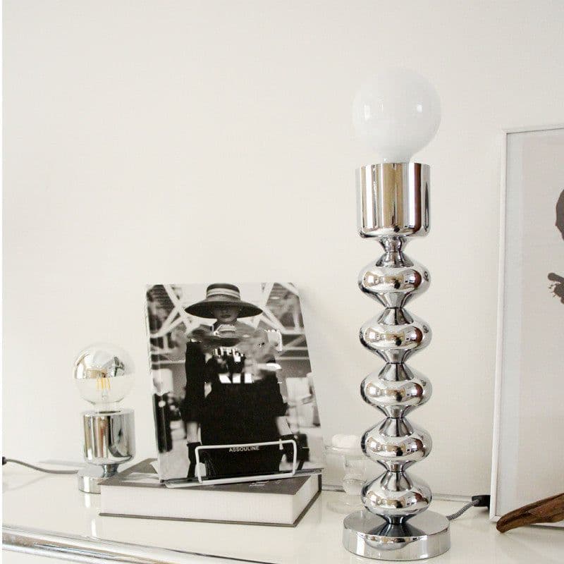 image-Medieval Nordic Table Lamp Bedroom Bedside Creative Minimalist Retro Table Lamp