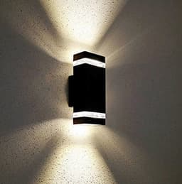 image-8W Outdoor Lights Aisle Garden Villa Corridor Wall Lamp- Cool White