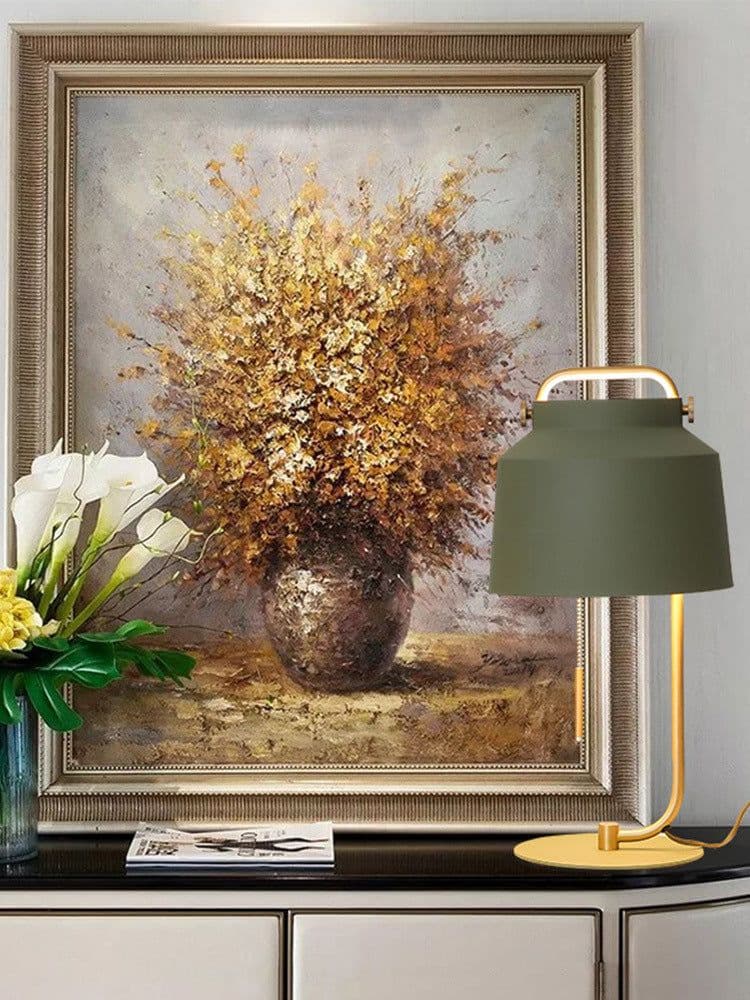 image-Table Lamp Living Room Bedroom Bedside Study Lamp Nordic Decorative Lamps