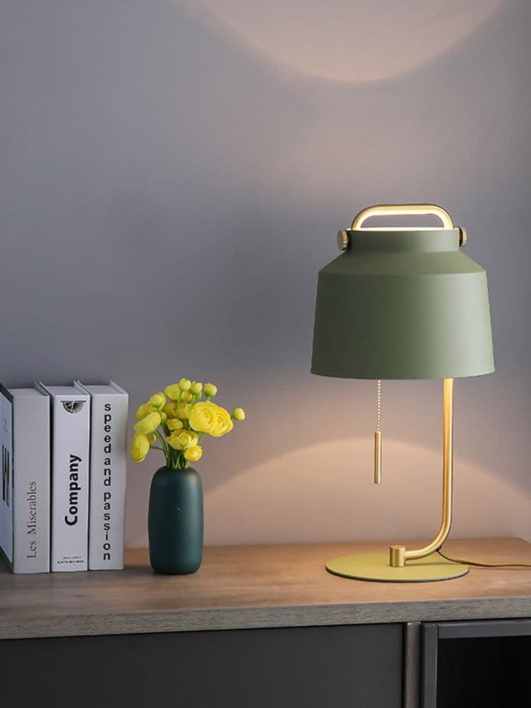 image-Table Lamp Living Room Bedroom Bedside Study Lamp Nordic Decorative Lamps