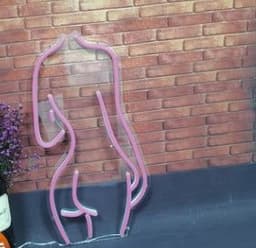 image-Beautiful Woman Naked Lady Neon Light Custom Art Wall Decoration