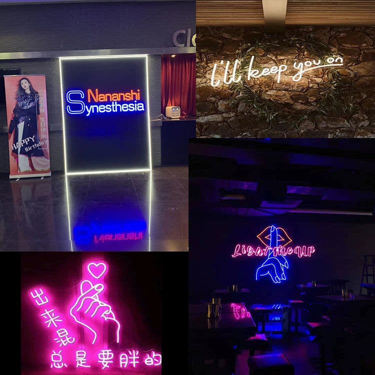 image-Beautiful Woman Naked Lady Neon Light Custom Art Wall Decoration