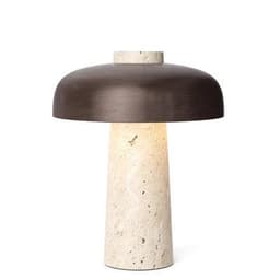 image-Living Room Study Marble Glass Table Lamp
