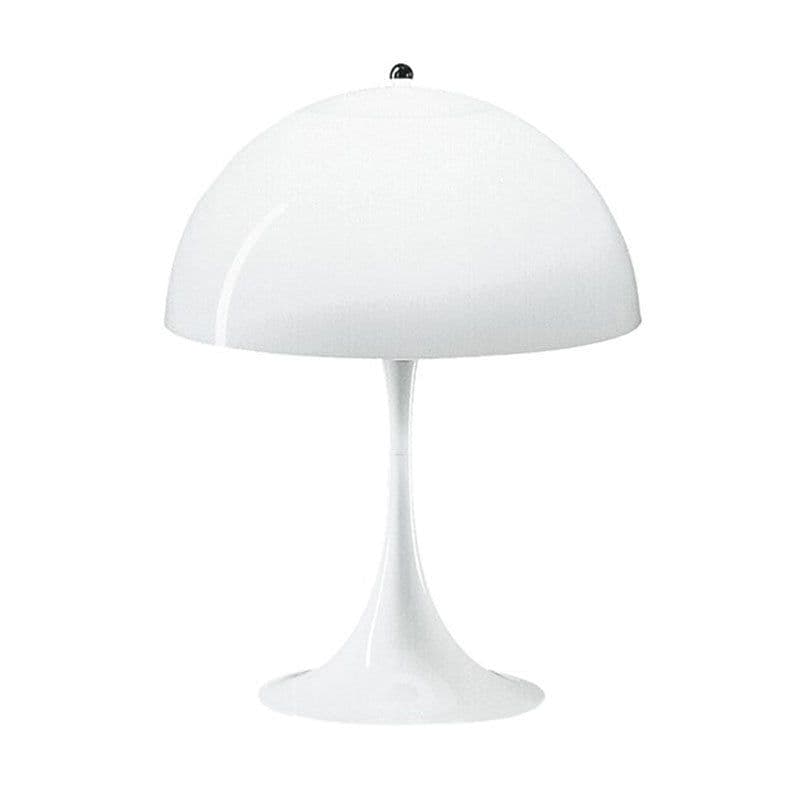 image-Living Room Desk Study White Mushroom Lamp
