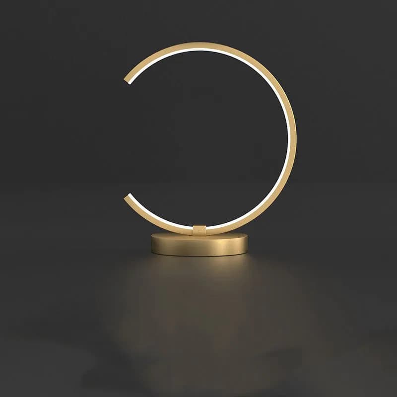 image-All Copper Table Minimalist Living Room Creative Personality Bedside Lamp