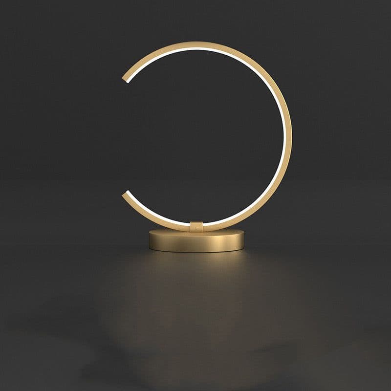 image-All Copper Table Minimalist Living Room Creative Personality Bedside Lamp