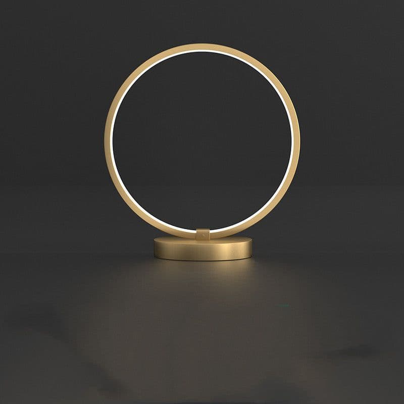 image-All Copper Table Minimalist Living Room Creative Personality Bedside Lamp
