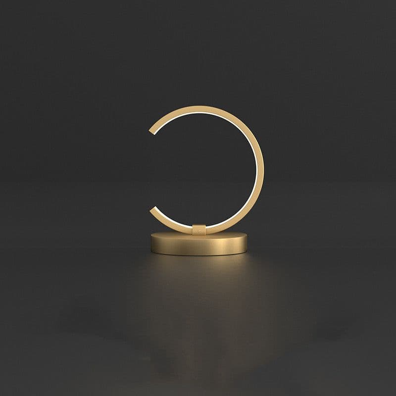 image-All Copper Table Minimalist Living Room Creative Personality Bedside Lamp