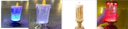 image-Rechargeable Color Electronic LED Waterproof Candle With Glitter Color Changing LED Candle Home Decor