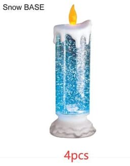 image-Rechargeable Color Electronic LED Waterproof Candle With Glitter Color Changing LED Candle Home Decor