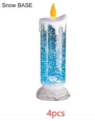 image-Rechargeable Color Electronic LED Waterproof Candle With Glitter Color Changing LED Candle Home Decor