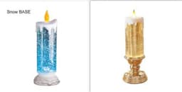 image-Rechargeable Color Electronic LED Waterproof Candle With Glitter Color Changing LED Candle Home Decor