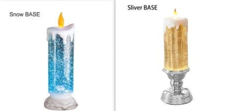 image-Rechargeable Color Electronic LED Waterproof Candle With Glitter Color Changing LED Candle Home Decor