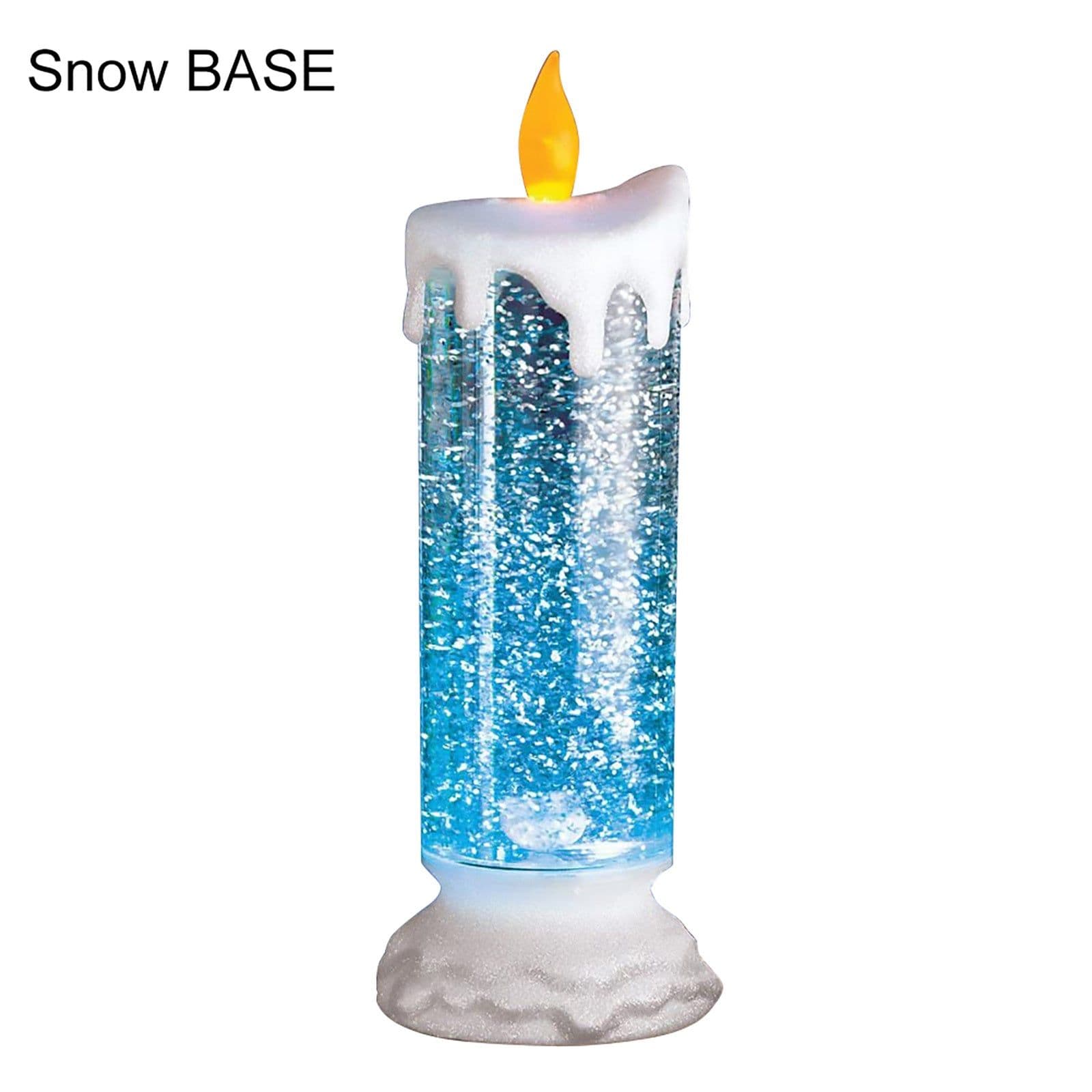 image-Rechargeable Color Electronic LED Waterproof Candle With Glitter Color Changing LED Candle Home Decor