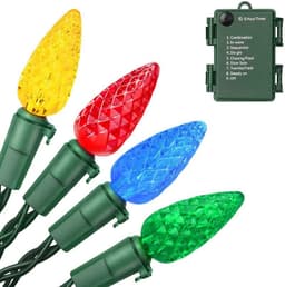 image-Strawberry String Lights With 8 Functions