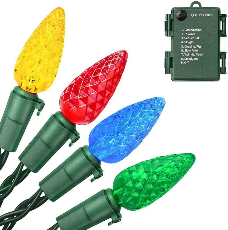 image-Strawberry String Lights With 8 Functions