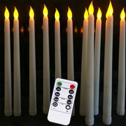 image-28cm Remote Control LED Electronic Candlestick