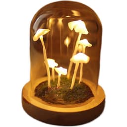 image-Original Cute Retro Mushroom Night Light Diy Material Package Decoration Birthday Gift