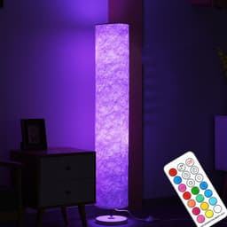 image-Smart RGB Colorful Remote Control Bedroom Folding Light