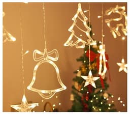 image-LED Curtain Light Christmas Day Room Decoration