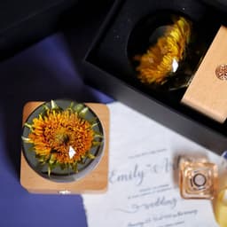 image-Everlasting Flower Sunflower Night Light Decoration Christmas Gift