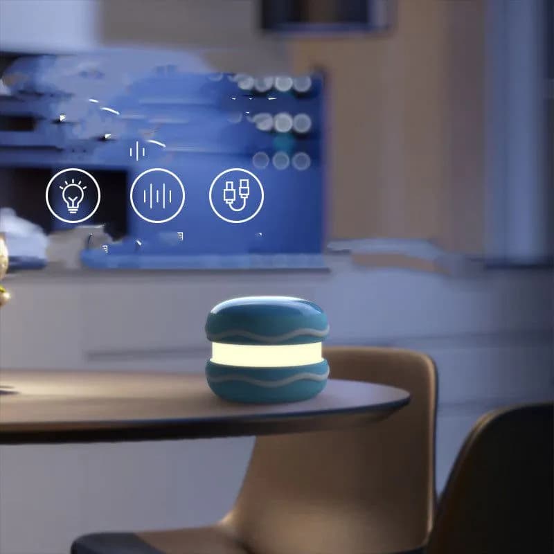 image-Atmosphere Smart Bedside Light Voice Night Light