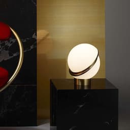image-Decorative Table Lamp Creative Bedroom Bedside Personality Dislocation Ball Minimalist