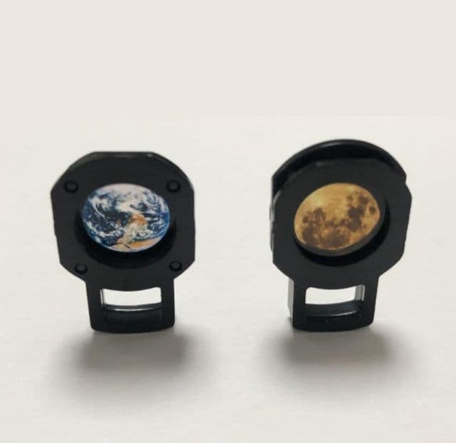 image-2 In 1 Star Projector Earth And Moon Projection Lamp 360 Rotating Bracket USB Led Night Light For Bedroom Decoration