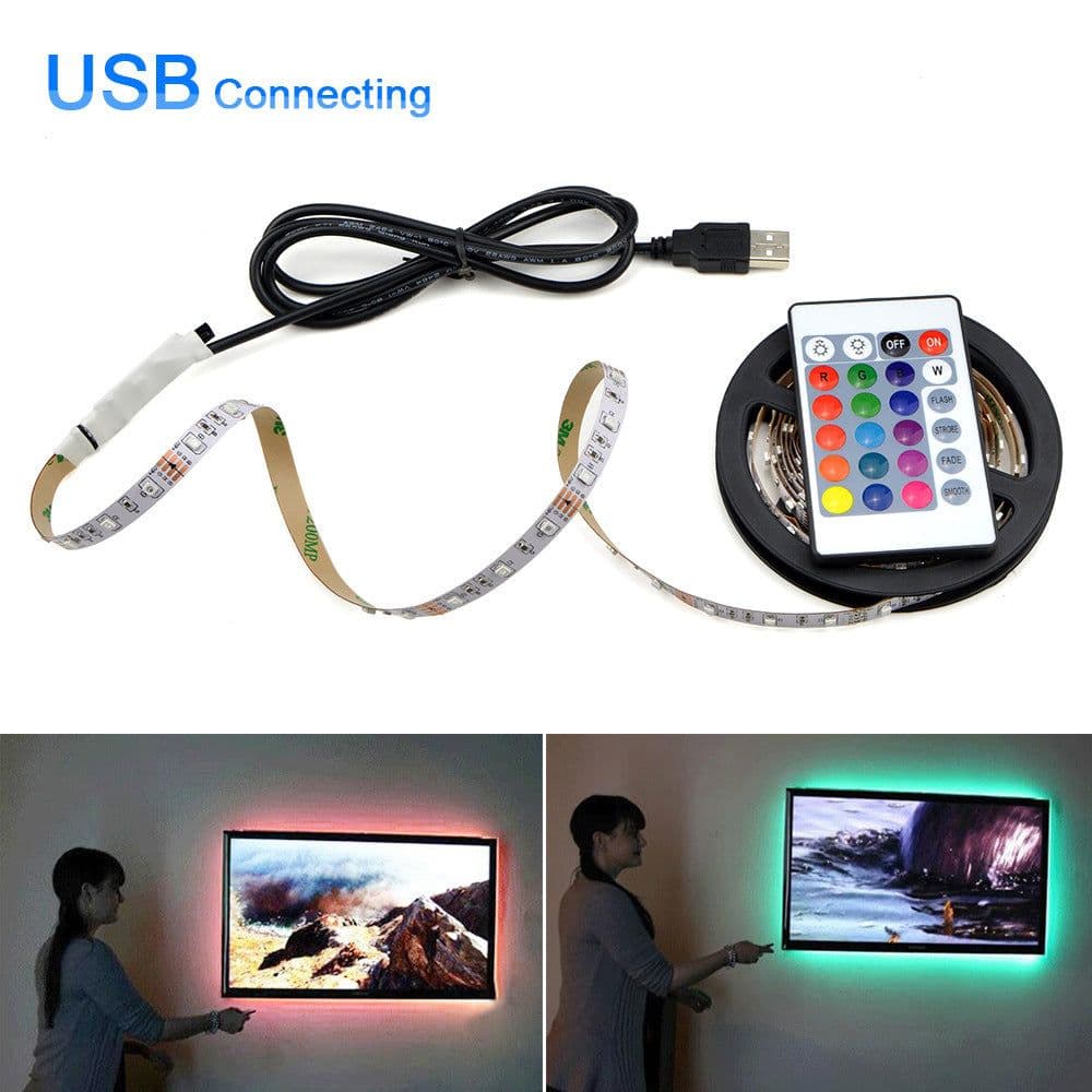 image-Led Lights With Infrared TV Background Backlight Decoration
