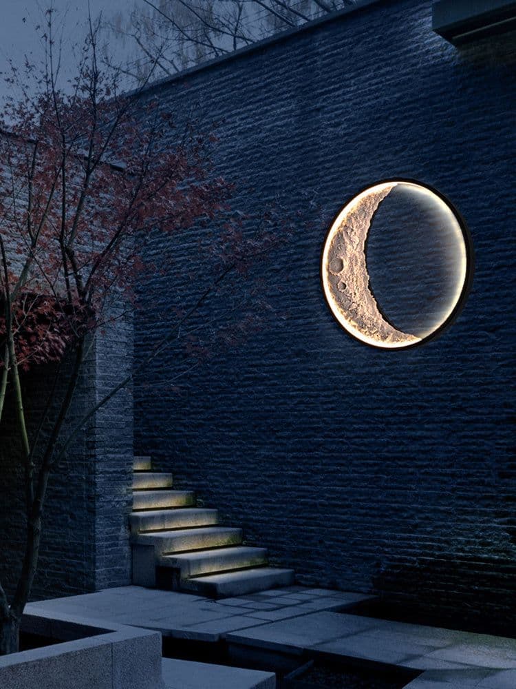 image-Villa Indoor And Outdoor Terrace Garden Landscape Exterior Wall Lamp
