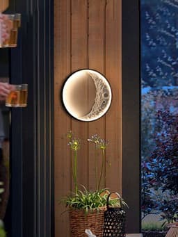 image-Villa Indoor And Outdoor Terrace Garden Landscape Exterior Wall Lamp