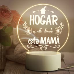 image-Suitable For Mommy Birthday LED Night Light Warm Bedside Decoration