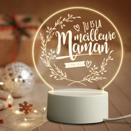 image-Suitable For Mommy Birthday LED Night Light Warm Bedside Decoration