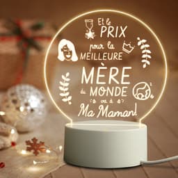 image-Suitable For Mommy Birthday LED Night Light Warm Bedside Decoration