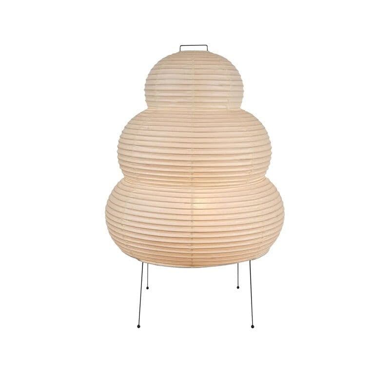 image-Japanese Style Rice Paper Living Room Bedroom Nordic Decorative Table Lamp