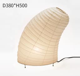 image-Japanese Style Rice Paper Living Room Bedroom Nordic Decorative Table Lamp