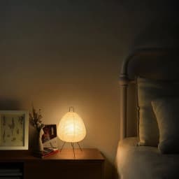 image-Japanese Style Rice Paper Living Room Bedroom Nordic Decorative Table Lamp