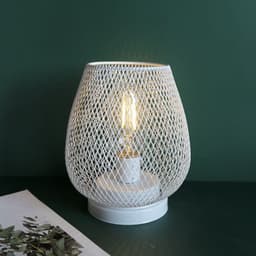 image-Retro Iron Art Table Lamp Battery Powered Night Light Hollowed Out Birdcage Desk Reading Lamp Bedroom Decor Bedside Table Lamp Home Decor