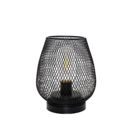 image-Retro Iron Art Table Lamp Battery Powered Night Light Hollowed Out Birdcage Desk Reading Lamp Bedroom Decor Bedside Table Lamp Home Decor