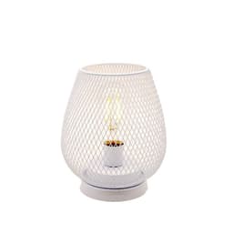 image-Retro Iron Art Table Lamp Battery Powered Night Light Hollowed Out Birdcage Desk Reading Lamp Bedroom Decor Bedside Table Lamp Home Decor