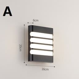 image-Outdoor Wall Light Waterproof Outdoor Wall Lighting